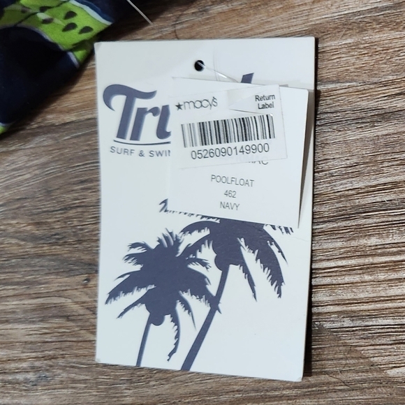 Macy's Trunks Surf & Swim Co Navy Blue Pool Float Beach Wear Trunks Small NWT - Picture 15 of 16